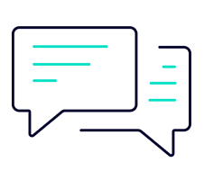 Speech bubbles icon